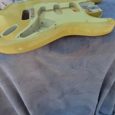 FENDER STRATOCASTER 1978 OLYMPIC WHITE 3 BOLT BODY WORK PROJECT image 6