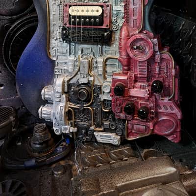 Genesis Craftcaster (Spaceship guitar from Devil & Sons) image 6