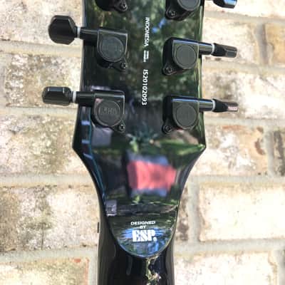 ESP Ltd Viper 201B (Baritone) 2021 High-Gloss Black (Mint-Unplayed!) image 13
