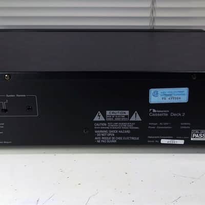 1992 Nakamichi Stereo Cassette Deck 2 Recorder 1-Owner, Low Hours, Serviced New Belts 10-19-2025 Excellent #961 image 8