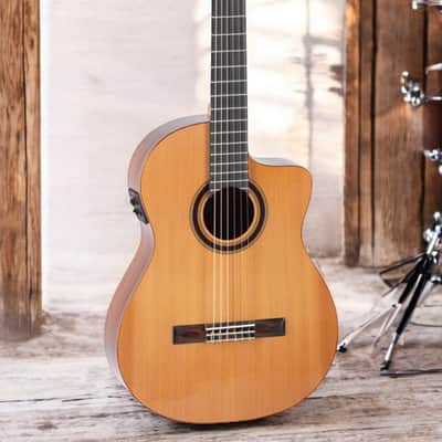 Admira Granada ECTF cutaway electrified classical thin body with solid cedar top image 1