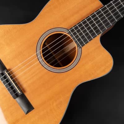 2020 Martin 000C12-16E Nylon - Natural | USA All Solid 000 Crossover Classical Guitar Cutaway Fishman Pickup | Case image 5