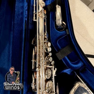 Selmer USA Omega Tenor Sax- mint- rare silver- premium overhaul! image 4