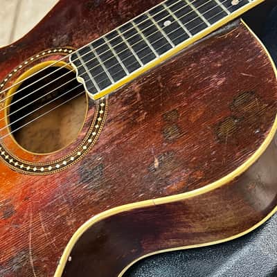 1928 The Gibson L-4 Archtop Acoustic Guitar Sunburst image 6