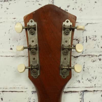 Vintage 1950s Harmony Patrician H1407 Natural Archtop Acoustic Guitar image 10
