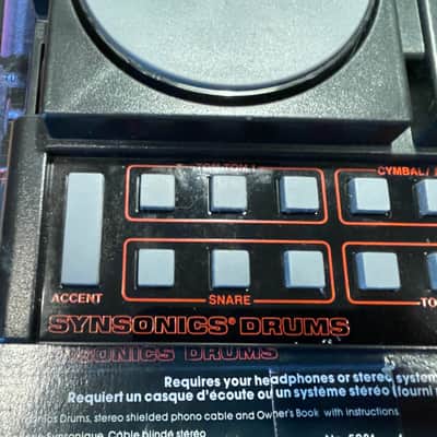 Mattel Electronics Synsonics Drums - Orig Box/Manual/Power Supply image 6