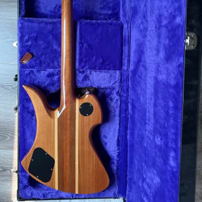 BC Rich Mockingbird NBSMK - Koa Top - Neck Thru - MINT With BC Rich Custom Shop hardcase image 4