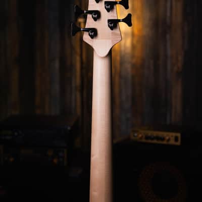 Fodera Monarch 5 Elite 38th Anniversary Zebrawood 2022 image 14
