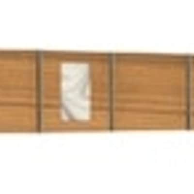 Fender® Classic Series 70's Jazz Bass® Neck, 20 Medium Jumbo Frets, Block Inlay, C Shape, Pau Ferro image 2
