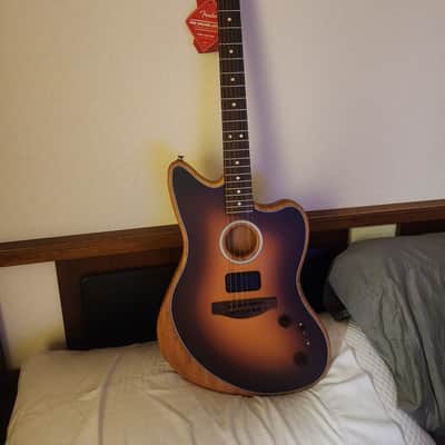 Fender Acoustasonic Player Jazzmaster 2024 - 2-Color Sunburst image 1