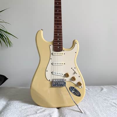 1980’s - 1990’s Vintage Starfire Stratocaster by EKS Tech Inc. Vintage Cream / Buttercream, Made in Japan. Upgraded, Serviced & Setup image 4