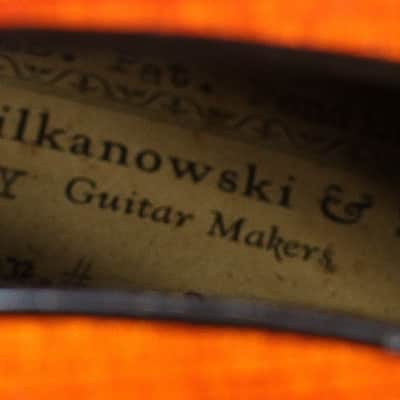 Wilkanowski Airway Arch Top Hollow Body Guitar w/HSC Serial # 2 1930's Sunburst image 22