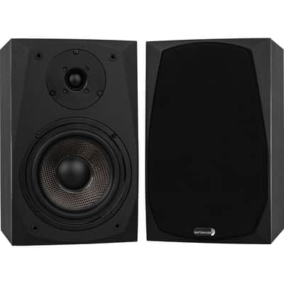 Dayton Audio - MK602X - 6" 2-Way Bookshelf Speaker 4 ohms - Pair - Black image 1
