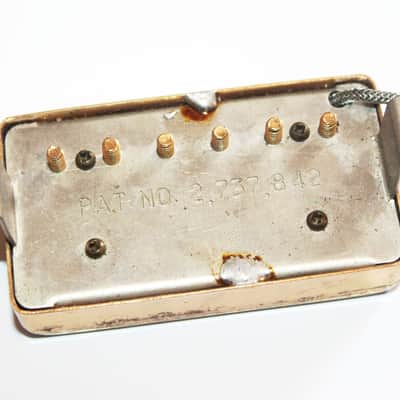 Vintage 1974 Gibson les Paul Custom Patent Number T Top Humbucker Pickup 1970's ES SG image 2