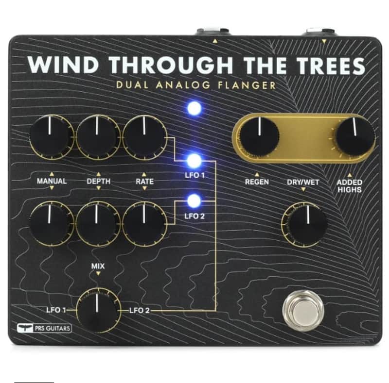 PRS Wind Through The Trees Dual Analog Flanger Pedal image 1