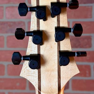 Schecter USA Custom Shop Sunset Extreme Electric Guitar - Natural Satin Stabilized Burl Top image 15