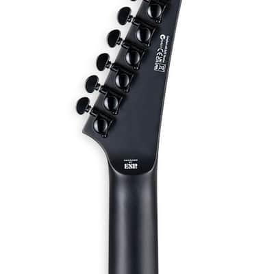 ESP LTD ARROW-1007B Baritone Evertune 7 String Electric Guitar. Black image 6