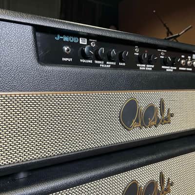PRS J-MOD 100 John Mayer Signature 100-Watt Guitar Halfstack 2017 Stealth Black / Salt & Pepper image 3