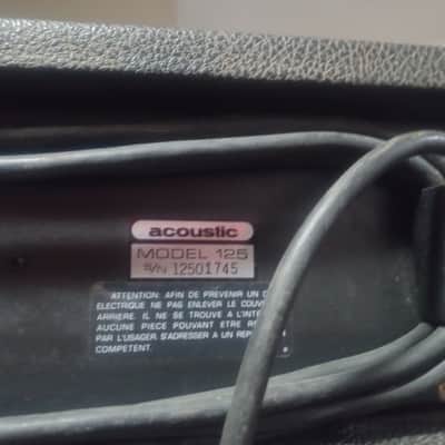 Vintage Acoustic Control Corp Model 125 2x12 Combo Amp - 1970’s Made In USA - Original Footswitch Included image 3