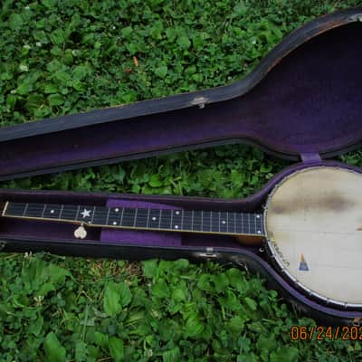 Vega Fairbanks Regent 5 String Banjo, 1915, Boston, Mass. Original HSC image 2