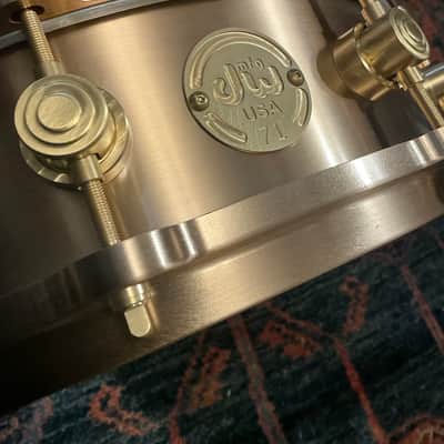 DW MFG True-Cast Limited Edition Bell Bronze Snare Drum, 14" x 4" #71 image 2