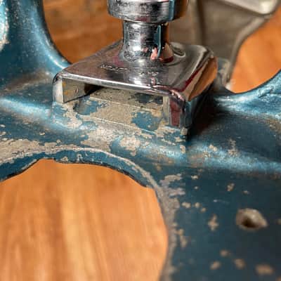 1960s Slingerland No. 940M Snap On Tempo-King Bass Drum Pedal Jet 20N image 11