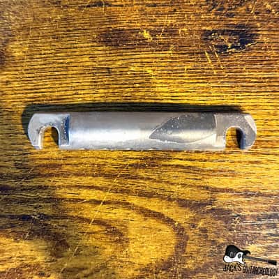 Gibson Custom Shop Aluminum Stopbar Tailpiece *Heavy Relic* (2020s - Nickel) image 2