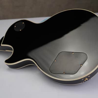 Epiphone Les Paul Custom Black w/ P90s Guitar Center w/ Case & Gig Bag #59252 image 14