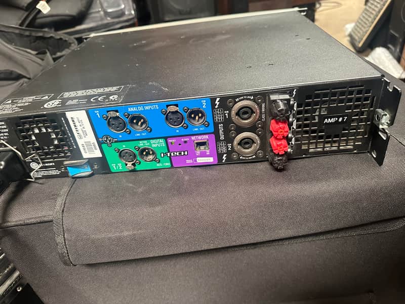 Crown I-Tech Series I-T4000 2-Channel Power Amplifier 2000s - Silver image 1