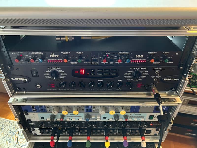 DBX 166 Dual Channel Compressor/Limiter/Gate image 1