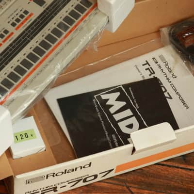 1987 Roland TR-707 Rhythm Composer w/ Original Packaging image 2