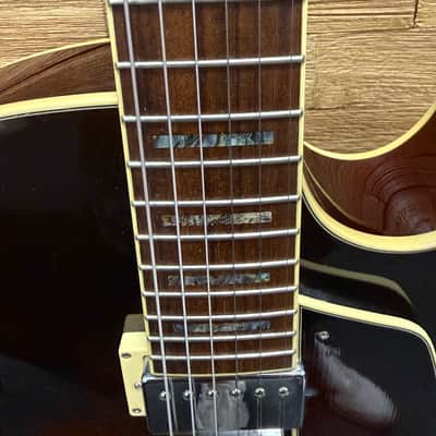 Ibanez AK85-DVS Artcore Hollow Body Guitar 2004 - Dark Violin Sunburst 6lbs 12oz w/non orig hard case image 12