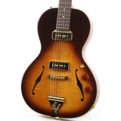 B&G Guitars Little Sister Crossroads P-90 Tobacco Burst image 14