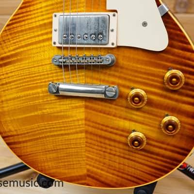 Gibson Custom Shop Historic Collection '59 Les Paul Standard Flametop Reissue 1995 - Iced Tea Burst image 9