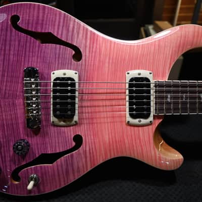 PRS SE Ed Sheeran Hollowbody I Piezo Baritone - Pink Ombre #3328 image 1