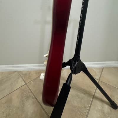 Fender American Deluxe Fat Stratocaster HSS with Rosewood Fretboard 1999 - 2001 - Crimson Transparent image 11