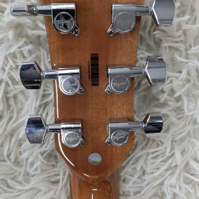 Tagima WS25 EQ DBS Walnut Series Acoustic-Electric Medium Jumbo Cutaway Guitar image 3