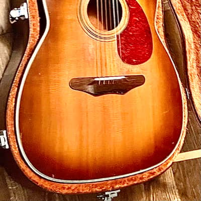 Silvertone Jumbo Acoustic Guitar Circa 1937-1945 - Tobacco sunburst image 8