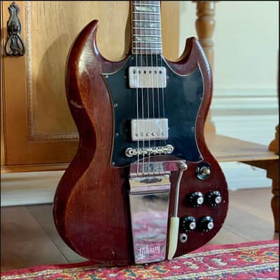 1969 Gibson SG Standard "Large Guard" with Maestro Vibrola