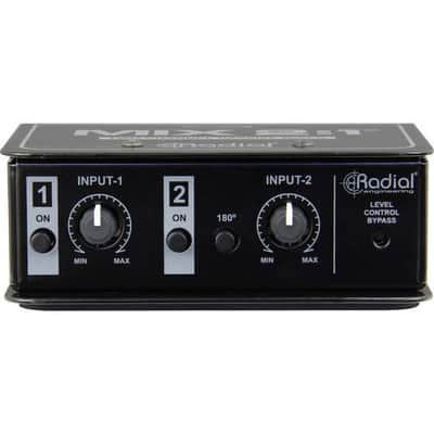 Radial Engineering MIX 2:1 2 Channel Stereo to Mono Mixer, passive image 6