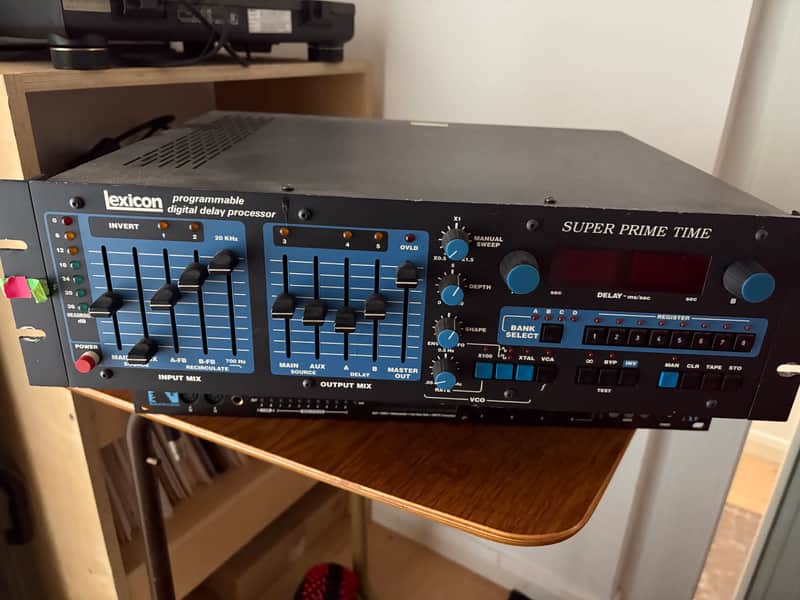 Lexicon Super Prime Time 97 Digital Delay 1980 - Black image 1