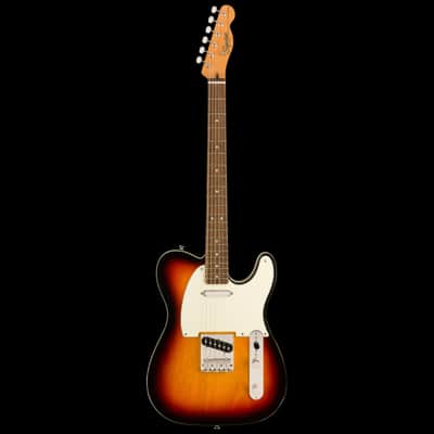 Squier Classic Vibe 60's Telecaster Custom Electric Guitar - 3-Tone Sunburst image 3