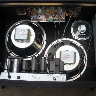 1969 Excelsior Americana All Tube Amplifier  - 2x12 -Reverb & Trem - Stereophonic! image 8