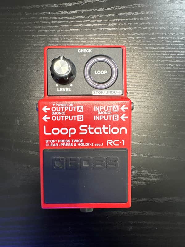 Boss RC-1 Loop Station 2014 - Present - Red image 1