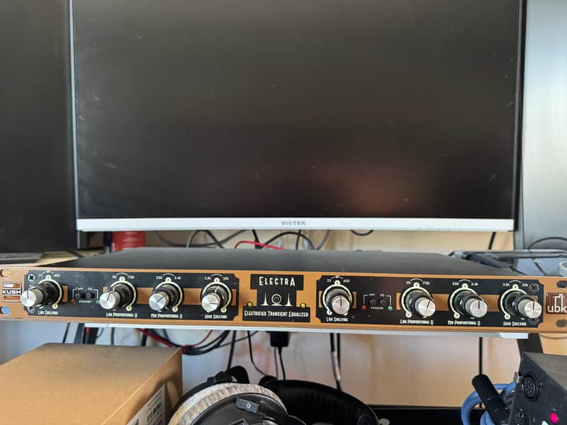 Kush Audio Electra Dual-Channel Electrified Transient Equalizer 2010s - Brown / Black image 1