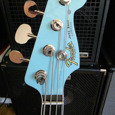 Fender Gold Foil Jazz Bass 2023 - Present - Sonic Blue image 4