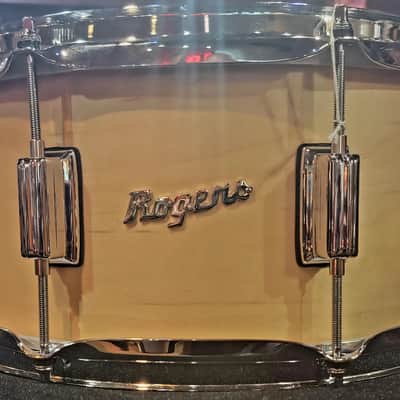 Rogers Powertone 6.5x14 Snare Natural Satin image 3
