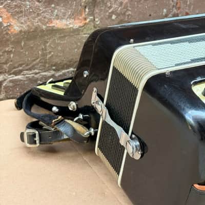 Vintage Iorio Italian Piano Accordion with Mother of Pearl Keys image 16
