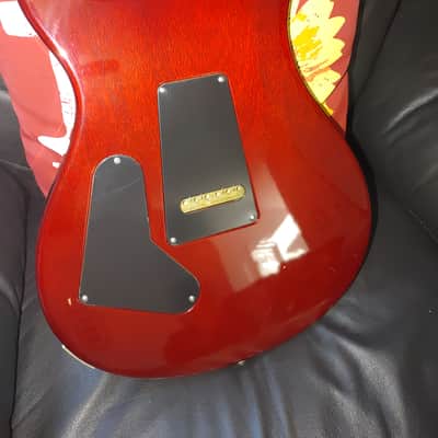 2011 PRS Custom 24 10 Top - Black Cherry (red) image 3