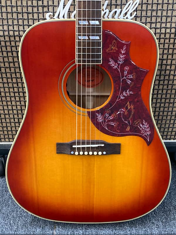 Epiphone Hummingbird Inspired by Gibson 2025 - Cherry Sunburst image 1